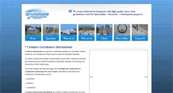 Desktop Screenshot of croudacegreenhouses.com.au